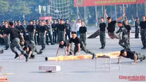 Mãn nhãn màn trình diễn của CBCS Công an tại Lễ xuất quân
