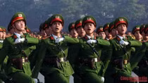 Những khoảnh khắc ấn tượng tại Lễ xuất quân và diễn tập các phương án bảo vệ Đại hội XIV của Đảng