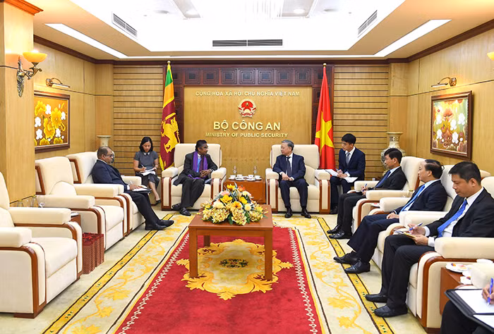 Việt Nam - Sri Lanka nâng cao năng lực hợp tác phòng, chống tội phạm -0