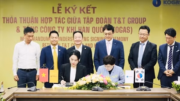 T&T Group “bắt tay” với các đối tác hàng đầu Hàn Quốc phát triển dự án LNG và hydrogen tại Việt Nam