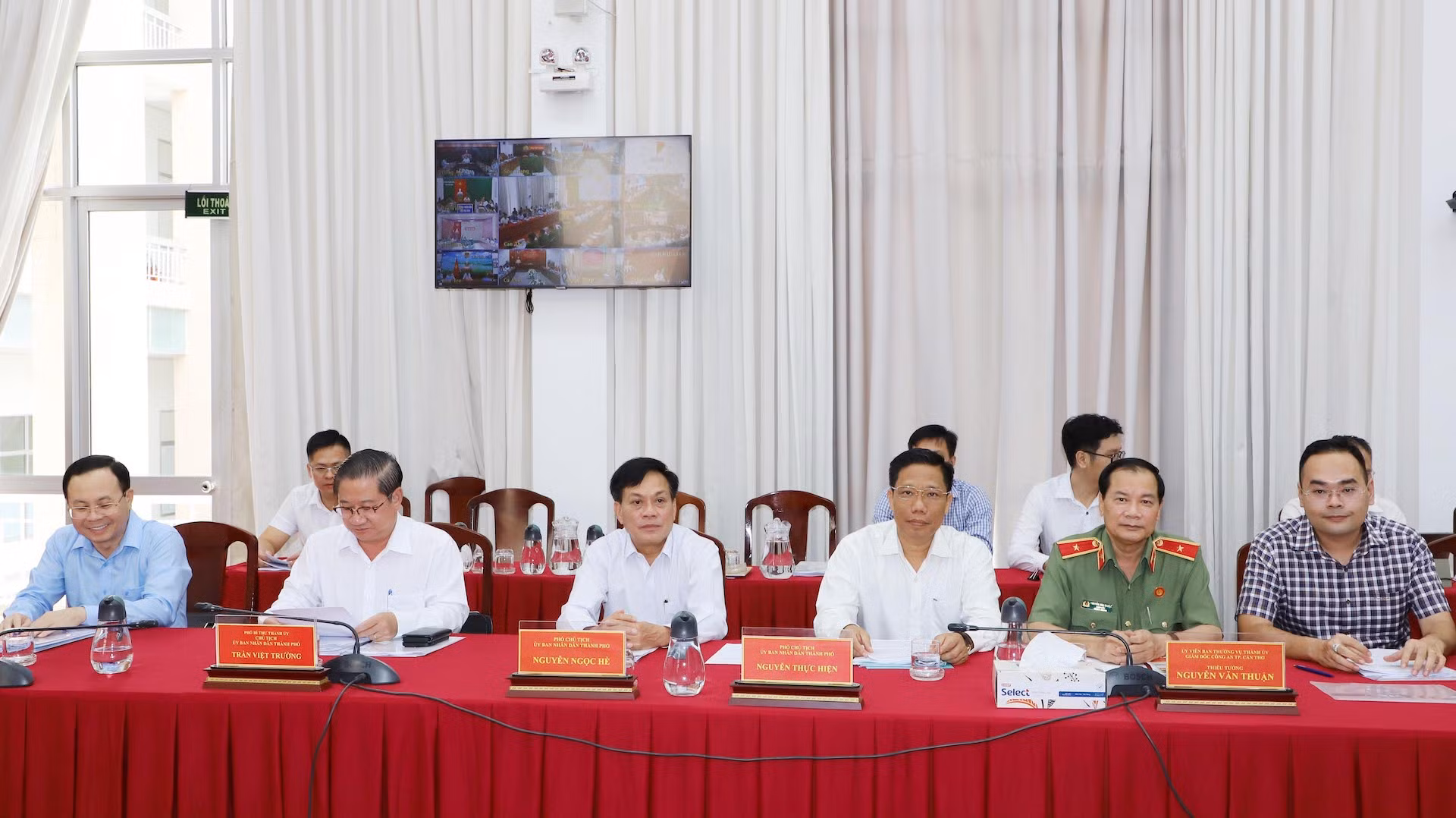 Phó thủ tướng Chính phủ Trần Lưu Quang chủ trì hội nghị “4 trong 1” với các tỉnh, thành Tây Nam bộ -0