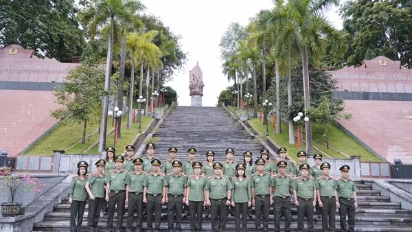 Cụm thi đua số 2, Bộ Công an tổ chức hoạt động về nguồn