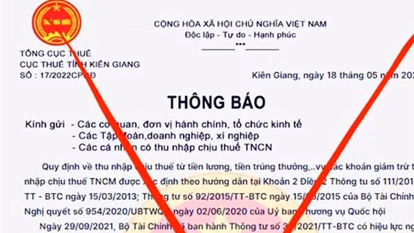 Cảnh giác thủ đoạn giả danh cơ quan Thuế để lừa đảo