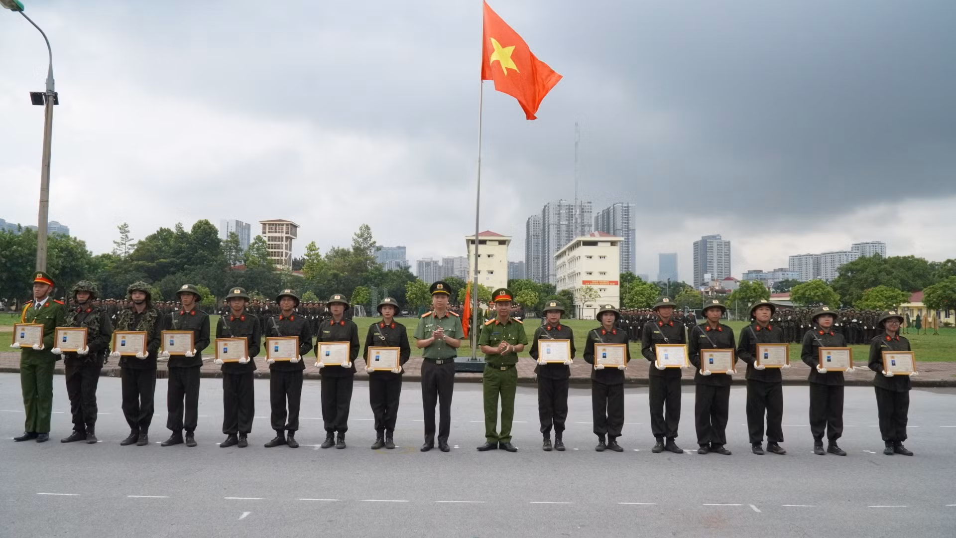 Nâng cao kỹ thuật tác chiến cho học viên trúng tuyển đào tạo văn bằng 2 các học viện, trường CAND năm 2023 -0