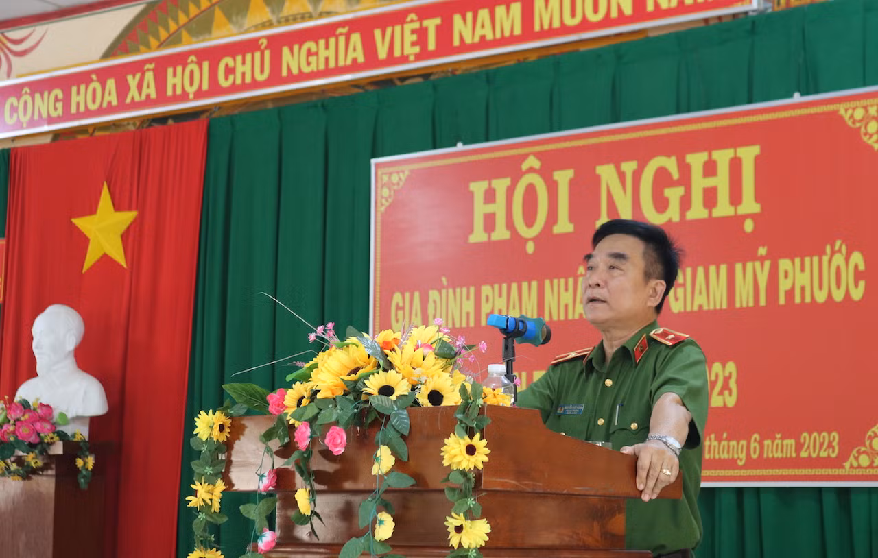 Trại giam Mỹ Phước tổ chức hội nghị gia đình phạm nhân -0