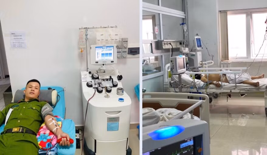 Đại úy&nbsp;nhiều lần hiến tiểu cầu cứu bệnh nhân nguy kịch -0