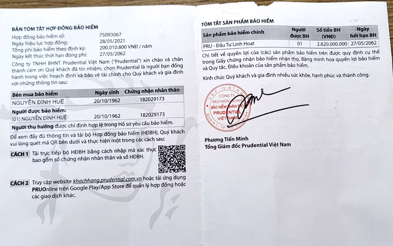Ngân hàng PVcombank và Bảo hiểm Prudential Việt Nam lên tiếng -0