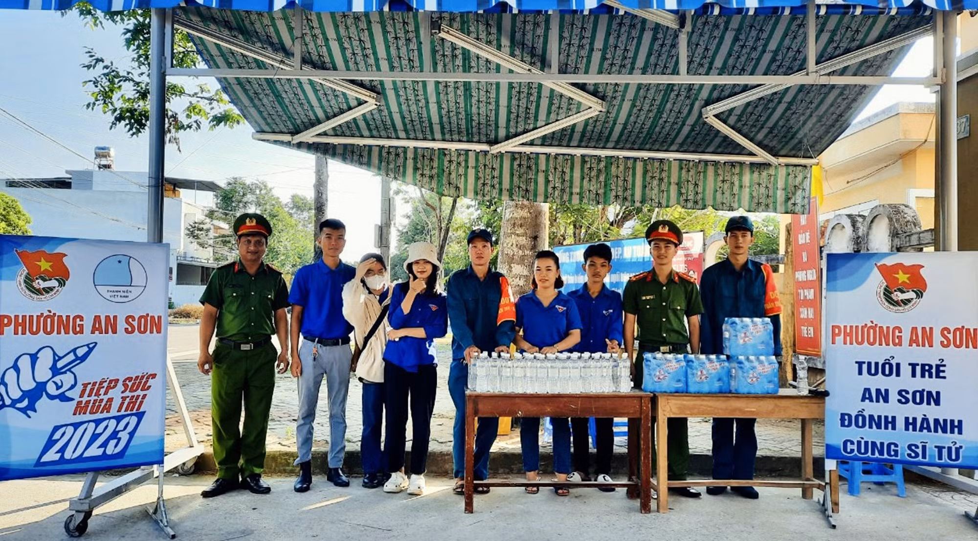Tuổi trẻ Công an Quảng Nam ra quân “Tiếp sức mùa thi” 2023 -0