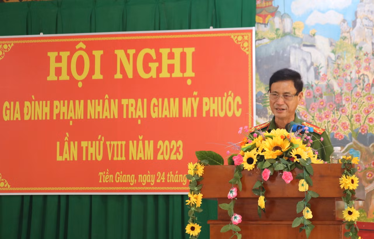 Trại giam Mỹ Phước tổ chức hội nghị gia đình phạm nhân -0