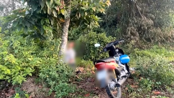 Người đàn ông treo cổ trong khu đất bỏ hoang