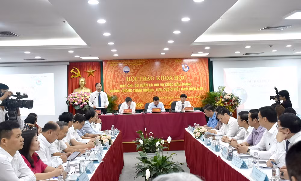 Công tác phòng, chống tham nhũng, tiêu cực có bước đột phá nhờ sự đóng góp của báo chí -0