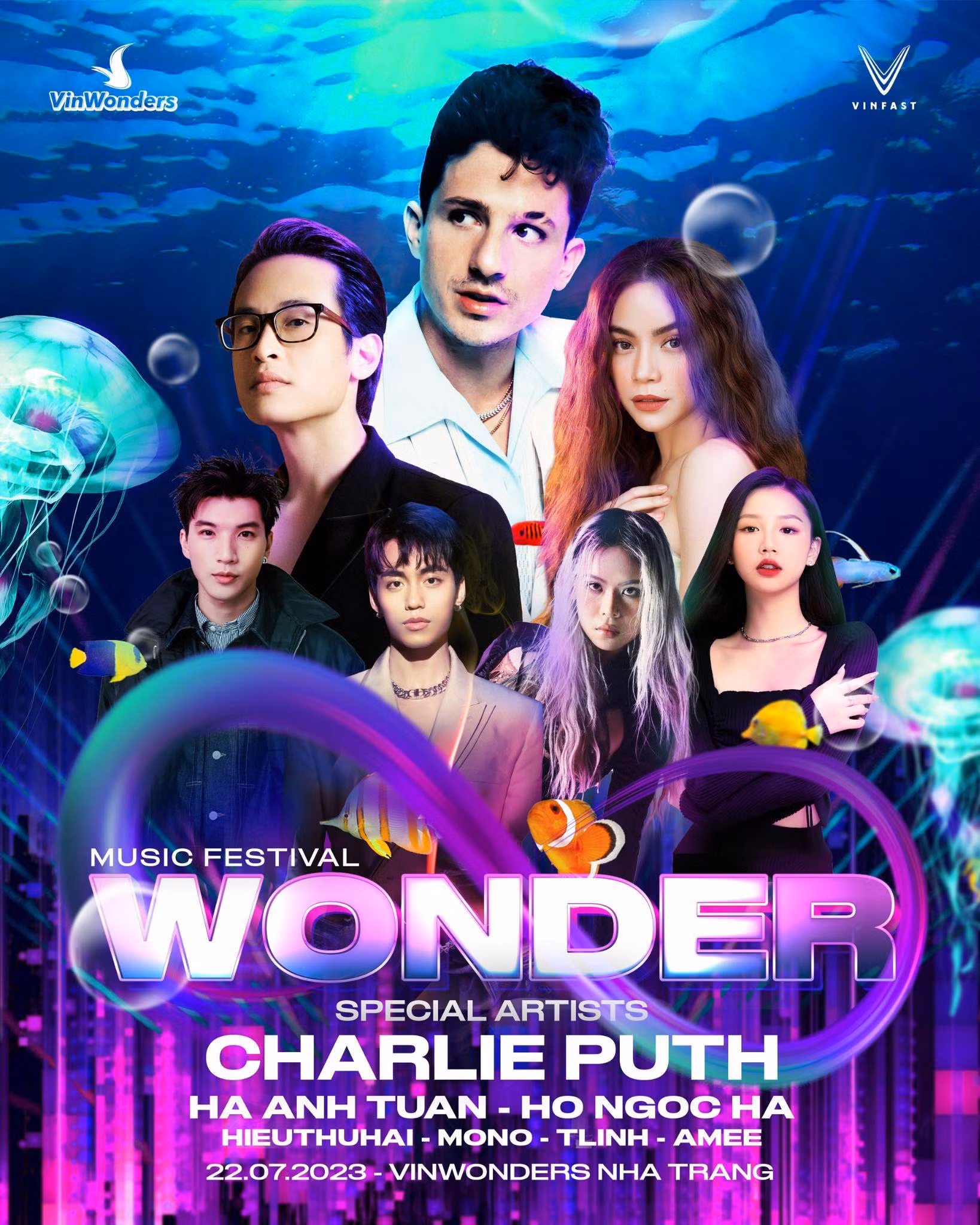 Dàn sao Việt biểu diễn cùng Charlie Puth tại 8Wonder -0