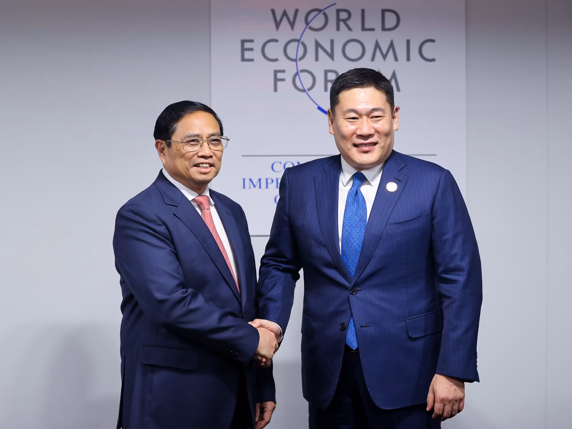 Các hoạt động bên lề WEF của Thủ tướng Chính phủ -0