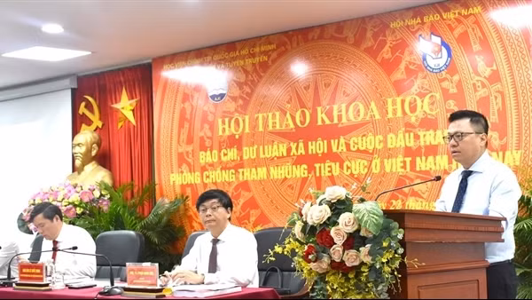 Công tác phòng, chống tham nhũng, tiêu cực có bước đột phá nhờ sự đóng góp của báo chí
