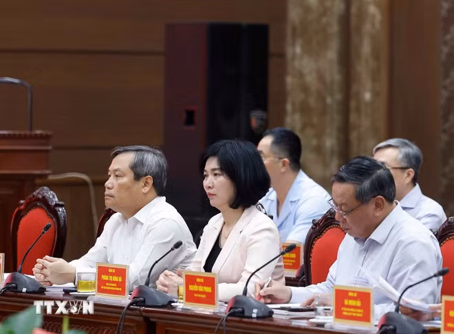 Tổng Bí thư Tô Lâm: Ban Thường vụ Thành ủy Hà Nội cần tiếp tục phát huy cao độ tinh thần làm việc quyết liệt -0