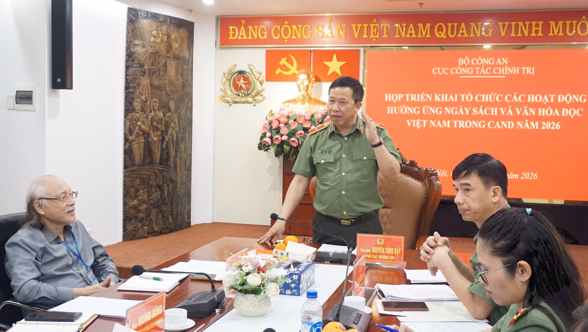 Tổ chức Ngày Sách và Văn hoá đọc Việt Nam trong CAND thiết thực, sinh động -0
