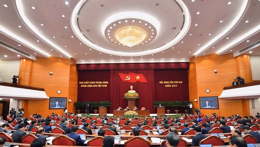 Đấu tranh phản bác quan điểm sai trái, xuyên tạc Hội nghị Trung ương 2 – khóa XIV của Đảng -0
