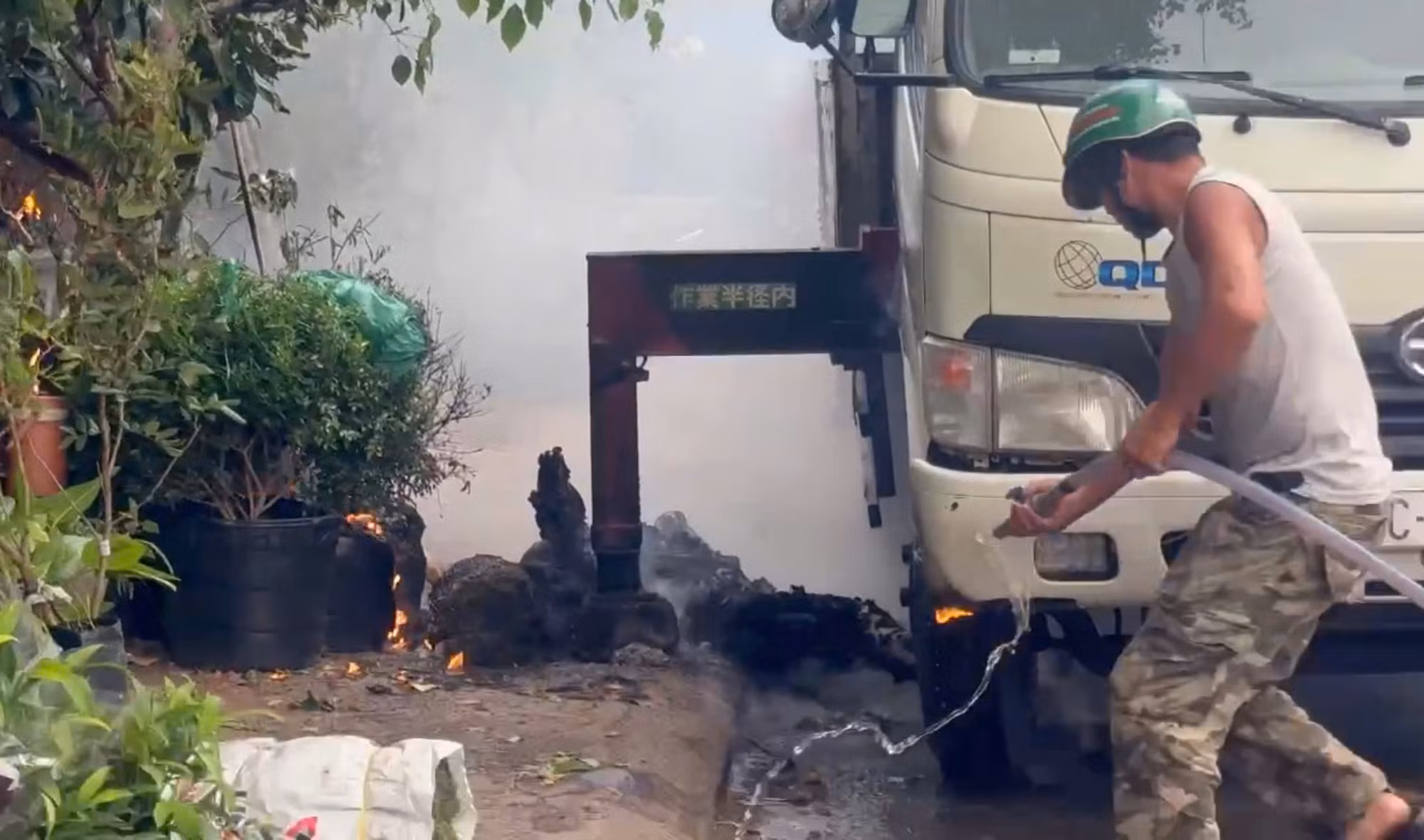 Điều tra vụ một người bị tử vong nghi do xe cẩu bị phóng điện -0