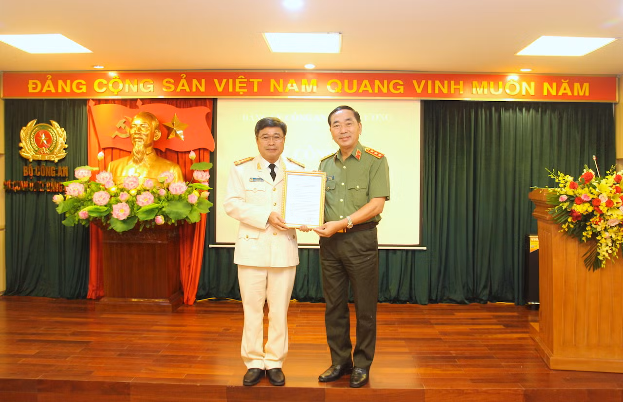 Công bố Phó Chủ nhiệm Thường trực Ủy ban Kiểm tra Đảng ủy Công an Trung ương -0