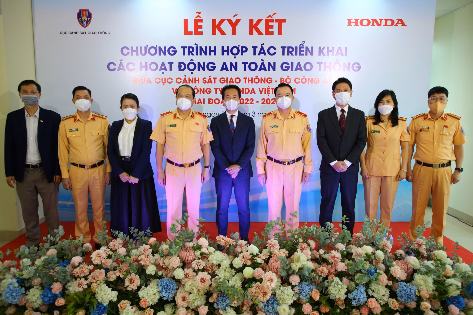 Cục CSGT và Honda Việt Nam: Phối hợp triển khai các hoạt động đảm bảo an toàn giao thông -0