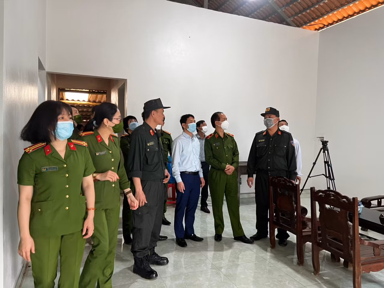 Cảnh sát cơ động góp sức, chung tay vì đồng đội thân yêu -0