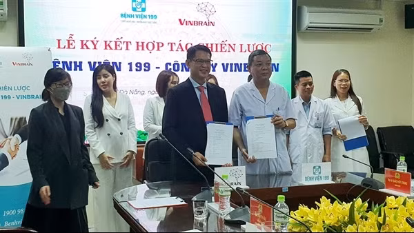 Bệnh viện 199 hợp tác ứng dụng phần mềm AI trong khám chữa bệnh