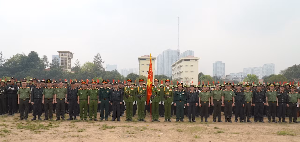 Bế giảng huấn luyện đầu khóa học viên đào tạo các học viện, trường CAND năm 2022-2023 -0