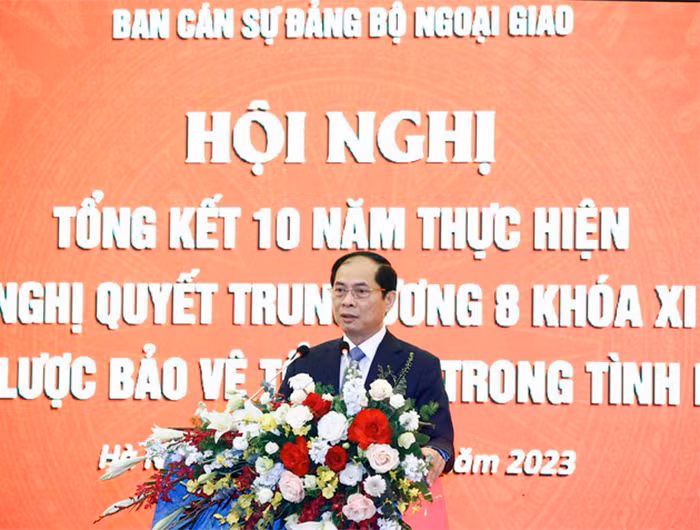 Chủ tịch nước Võ Văn Thưởng: Phát huy hơn nữa vai trò tiên phong của đối ngoại trong bảo vệ Tổ quốc -0