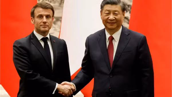 Ông Macron muốn Chủ tịch Trung Quốc thúc đẩy đàm phán hòa bình ở Ukraine