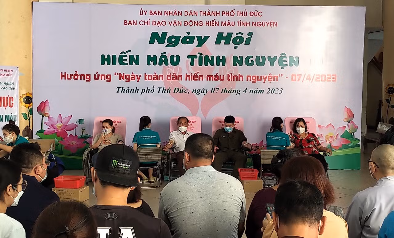 Phong trào hiến máu tình nguyện của TP Hồ Chí Minh luôn là đơn vị dẫn đầu cả nước -0