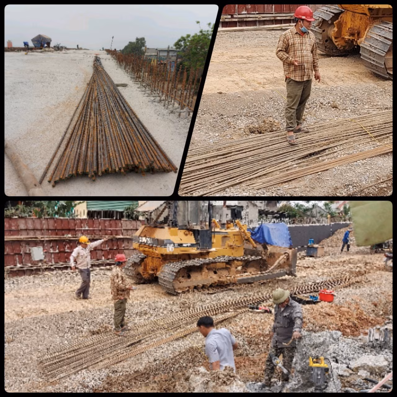 Cầu vượt 60 tỷ có dấu hiệu thi công ẩu -0