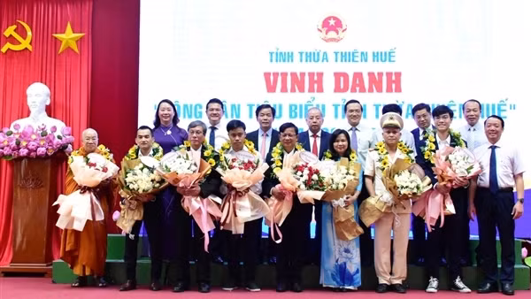 Đội trưởng chống ma tuý được vinh danh gương mặt Thừa Thiên Huế tiêu biểu