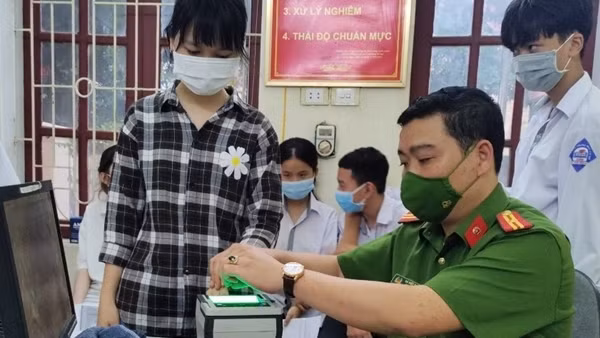 Thanh Hóa hoàn thành cấp CCCD cho học sinh