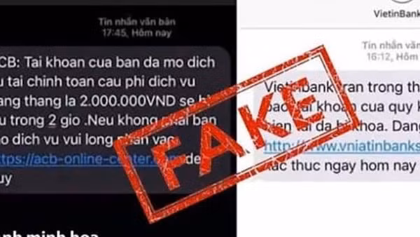 Giả mạo SMS Brand name - độc chiêu “hack” tài khoản ngân hàng