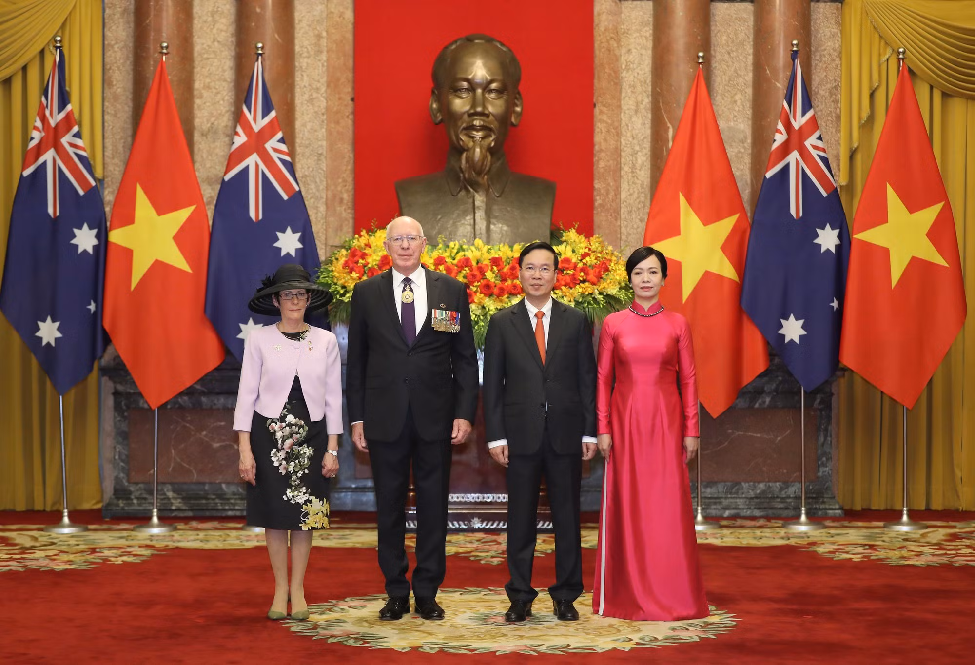 Chủ tịch nước Võ Văn Thưởng chủ trì lễ đón Toàn quyền Australia -0