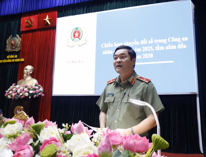 Đẩy mạnh chuyển đổi số trong CAND -0