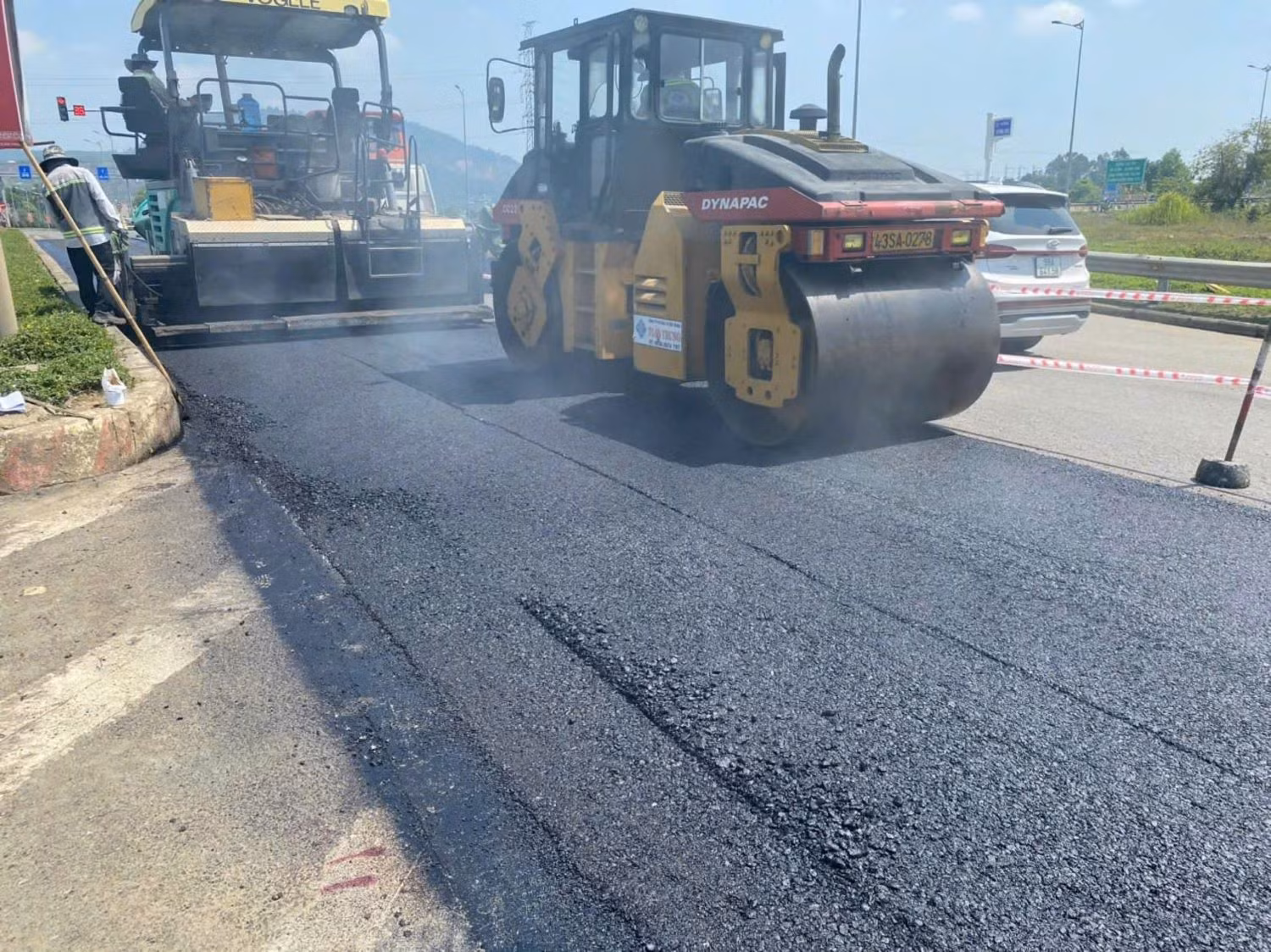 Hoàn thành sửa chữa vệt hằn lún, hư hỏng trên cao tốc Đà Nẵng - Quảng Ngãi -0