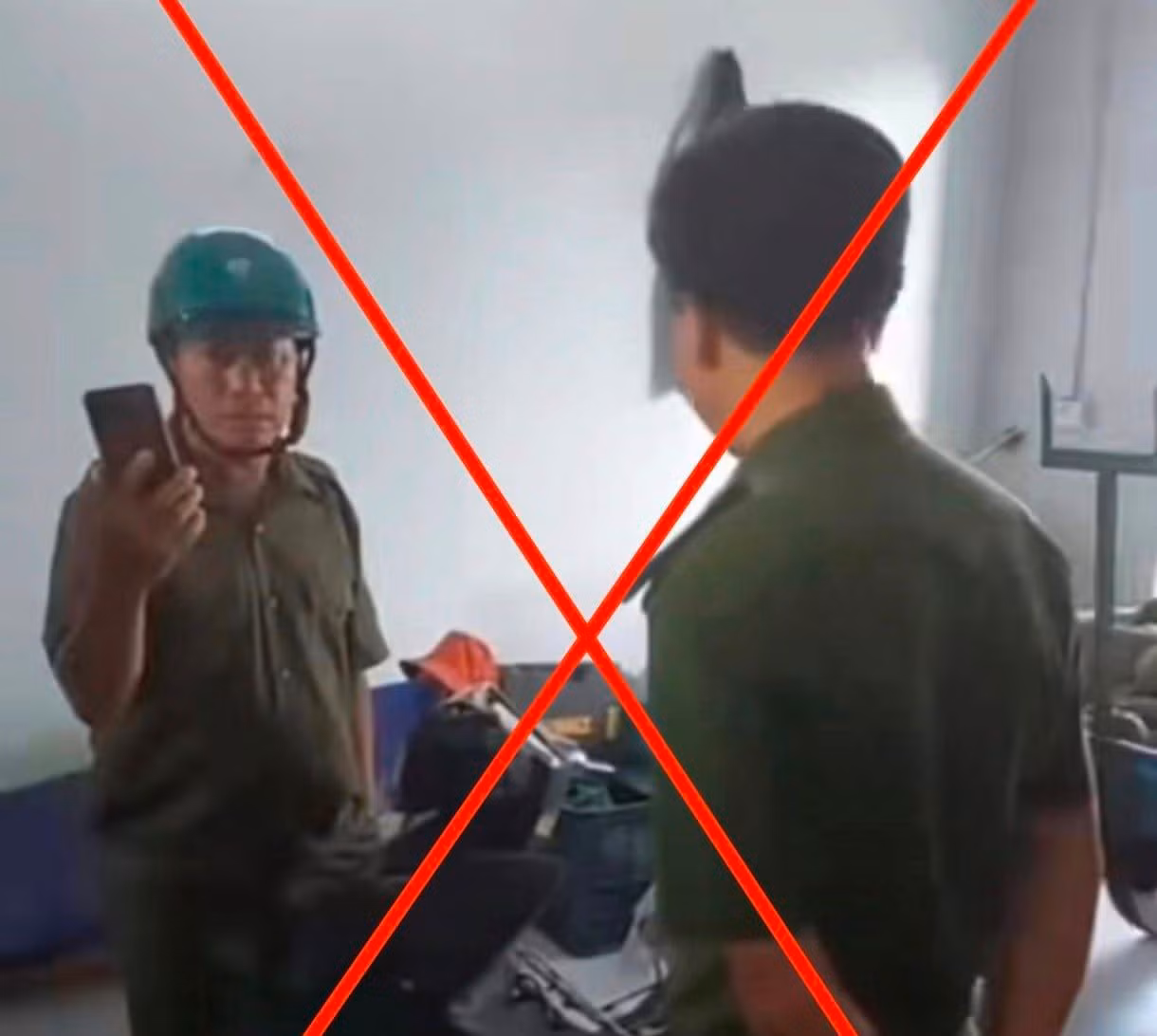 Xử lý trường hợp livestream xúc phạm đến uy tín của Công an -0