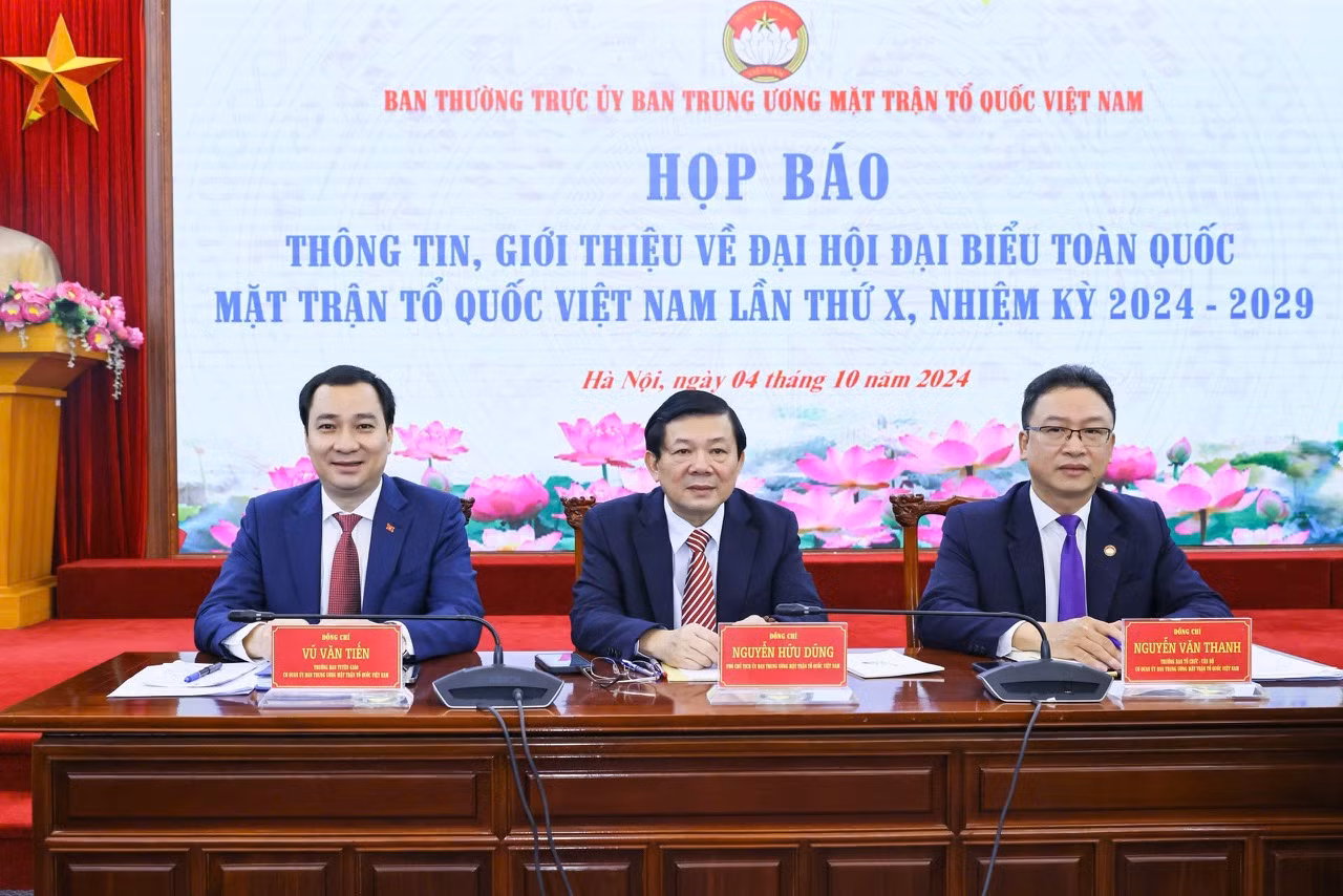 Gần 1.400 đại biểu sẽ dự Đại hội đại biểu toàn quốc MTTQ Việt Nam lần thứ X -0