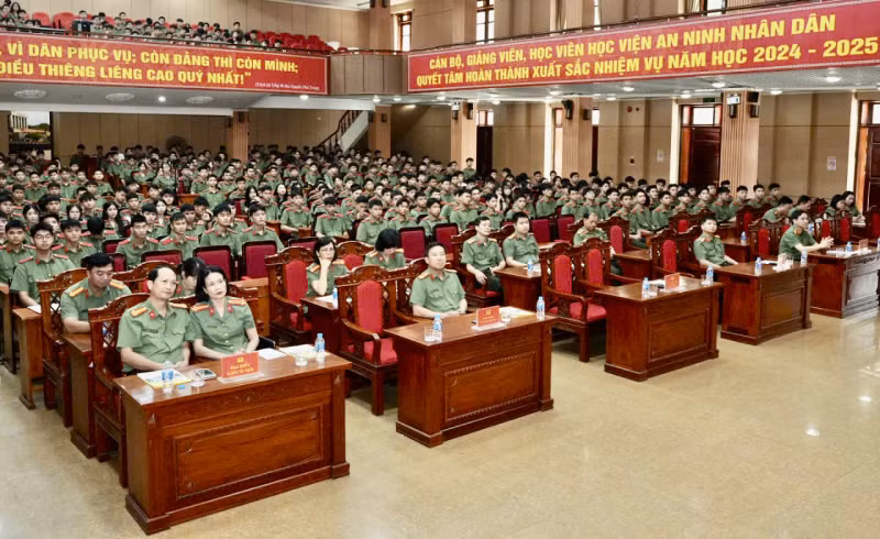 Học viện ANND khai giảng Khóa D56 đào tạo đại học chính quy -0