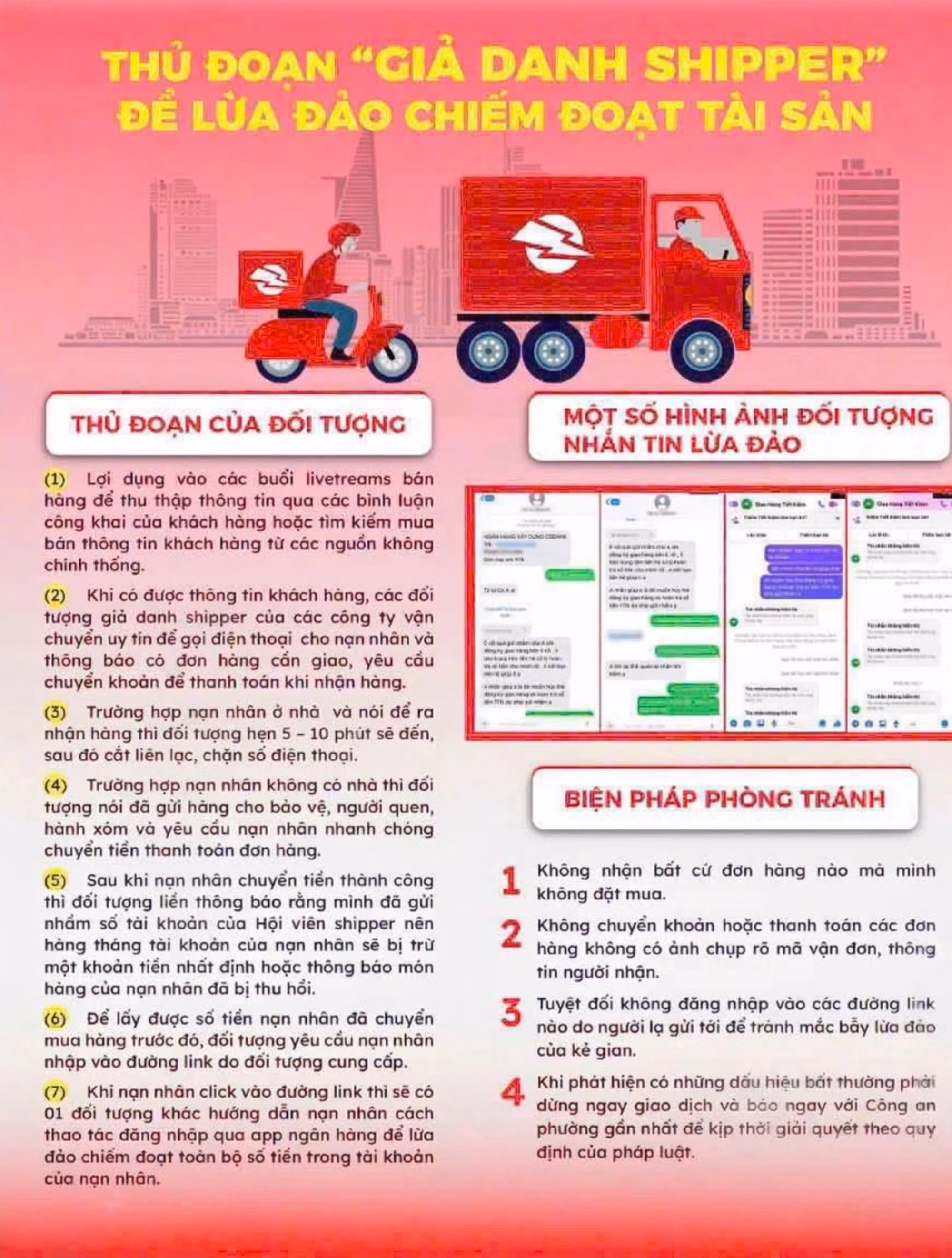 Thủ đoạn giả danh shipper lừa chuyển khoản -0