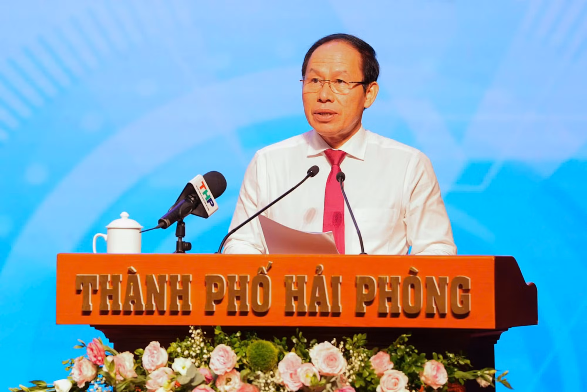 Lãnh đạo Hải Phòng đối thoại đại diện các doanh nghiệp FDI -0