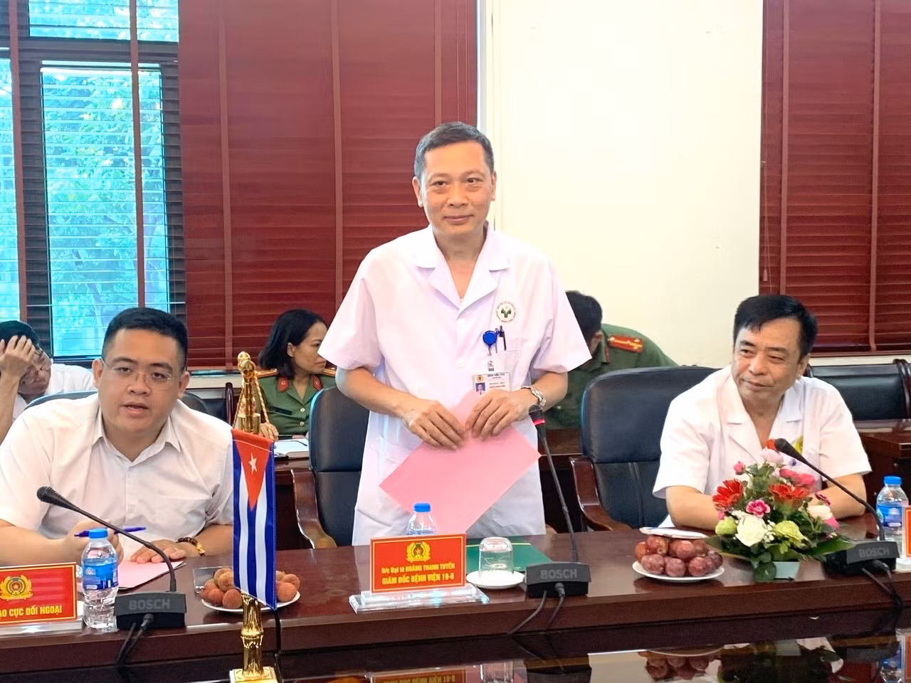 Tăng cường hợp tác nghiên cứu, ứng dụng các sản phẩm khoa học y tế giữa Bệnh viện 19-8 và bệnh viện CIMEQ Cuba -0