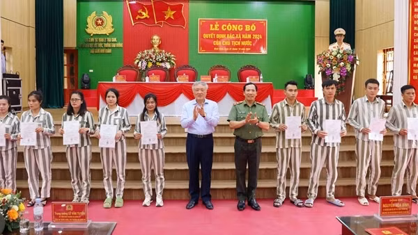 Tạo điều kiện thuận lợi để người được đặc xá nhanh chóng tái hòa nhập cộng đồng