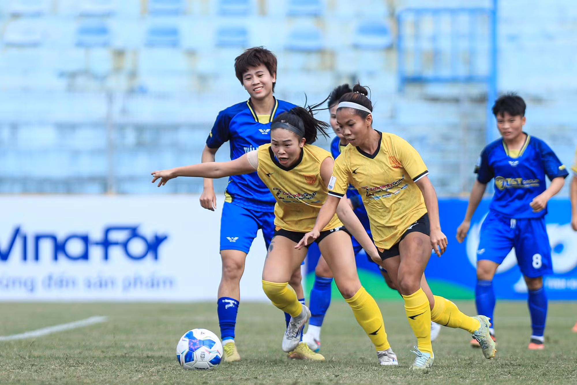 CLB Bóng đá nữ Thái Nguyên T&T vô địch&nbsp;Giải Bóng đá nữ quốc tế Hà Nội 2024 -0