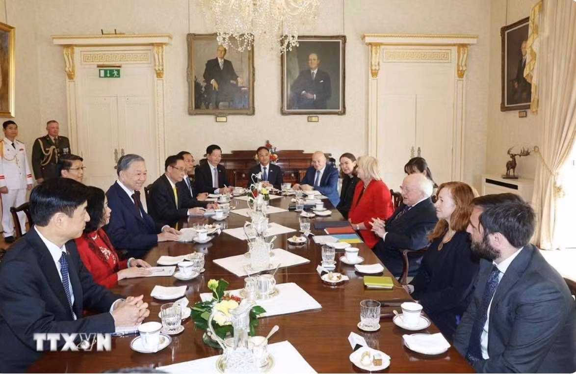Tuyên bố chung về tăng cường quan hệ đối tác giữa Việt Nam và Ireland -0