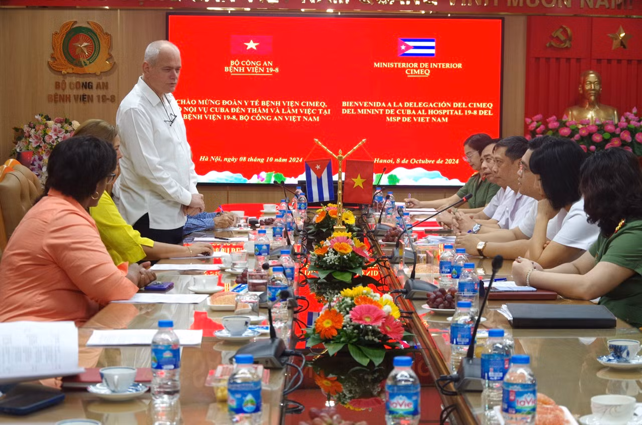 Tăng cường hợp tác nghiên cứu, ứng dụng các sản phẩm khoa học y tế giữa Bệnh viện 19-8 và bệnh viện CIMEQ Cuba -0