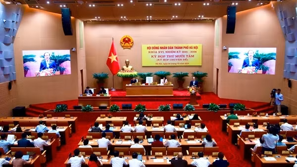 HĐND TP Hà Nội xem xét, thông qua 20 nội dung quan trọng
