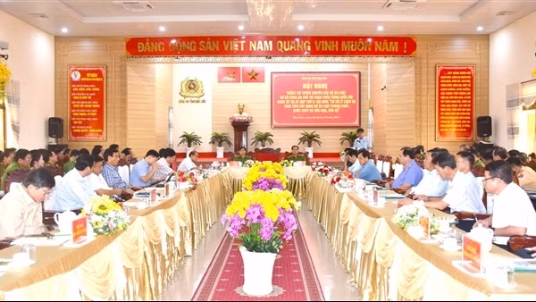 Công an Bạc Liêu thông tin tuyên truyền các dự án luật do Bộ Công an chủ trì soạn thảo