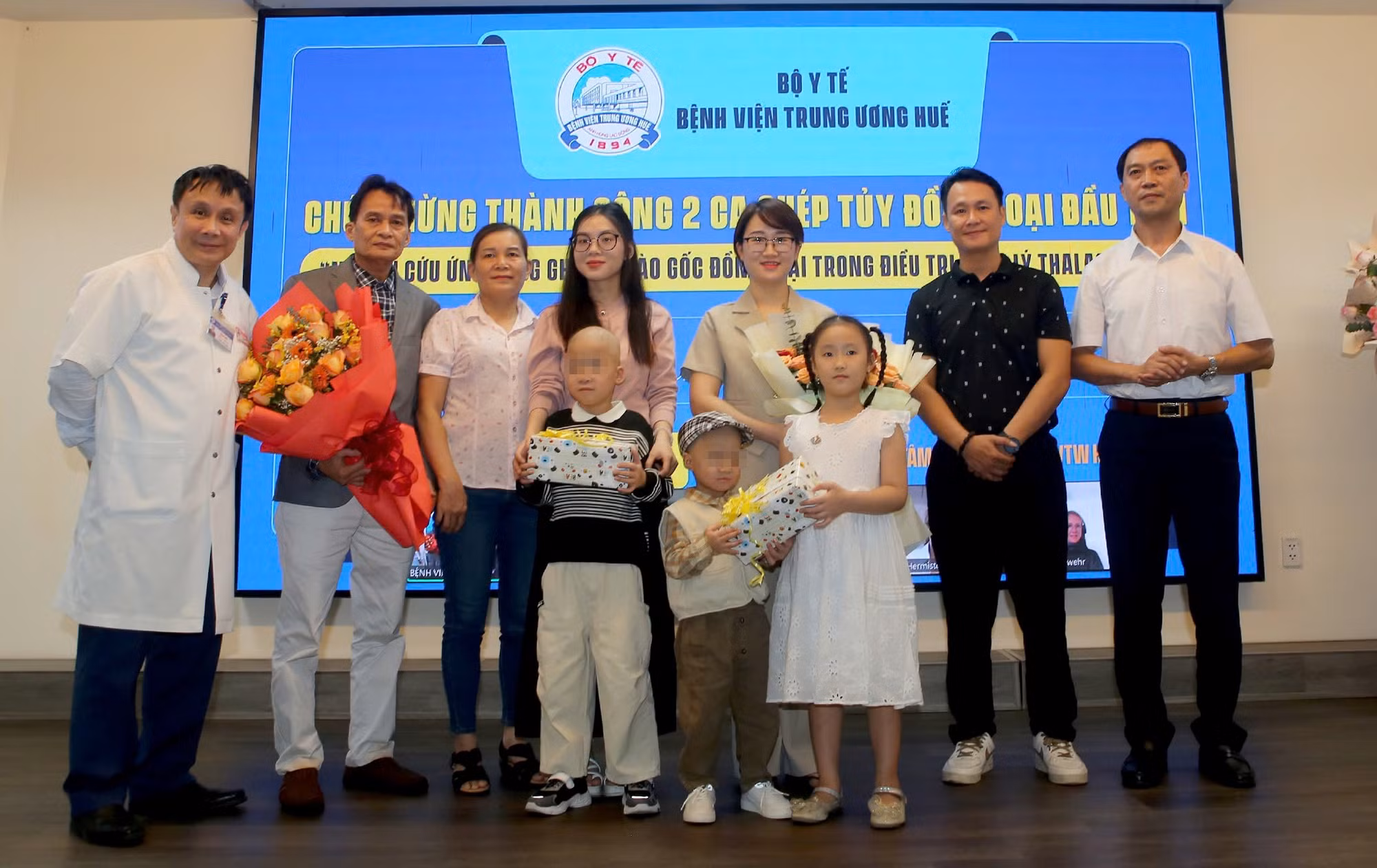 Hai bệnh nhi tan máu bẩm sinh được cứu sống nhờ ghép tủy đồng loại -0